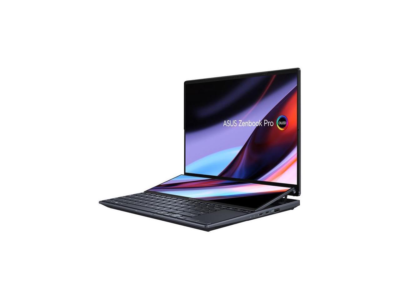 ASUS Laptop ZenBook Pro Intel Core i7 12th Gen 12700H (2.30GHz) 16GB Memory 1 TB PCIe SSD NVIDIA GeForce RTX 3050 Ti Laptop GPU 14.5" Touchscreen Windows 11 Home 64-bit UX8402ZE-DB74T