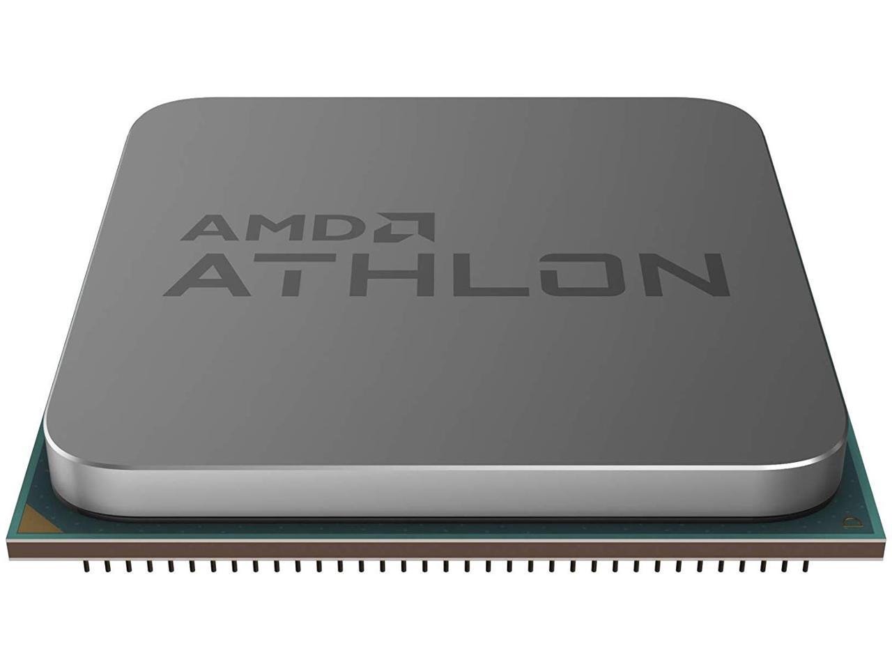 AMD Athlon 3000G 3.5GHz Dual-Core Unlocked OC AM4 Processor with Vega 3 Graphics