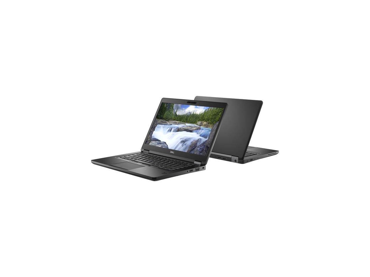 Dell Latitude 5490 14" LCD Notebook - Intel Core i5 (8th Gen) i5-8350U Quad-core (4 Core) 1.70 GHz - 8 GB DDR4 SDRAM - 256 GB SSD - Windows 10 Pro 64-bit (English/French/Spanish) - 1366 x 768