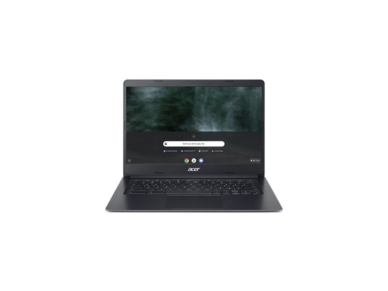 Acer Chromebook 314 C933-C7GM 14" Chromebook - 1366 x 768 - Celeron N4000 - 4 GB RAM - 32 GB Flash Memory - Black - Chrome OS - Intel UHD Graphics 600 - ComfyView - English (US) Keyboard - Blueto