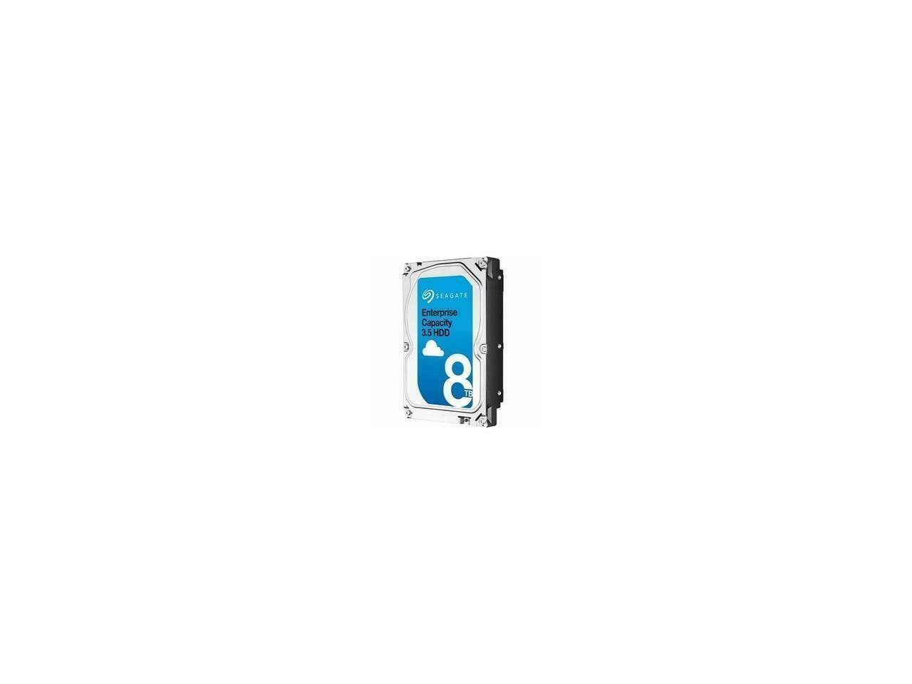 Seagate Enterprise Capacity 3.5'' HDD 8TB 7200 RPM 4Kn SAS 12Gb/s 256MB Cache Secure Model Internal Hard Drive ST8000NM0095