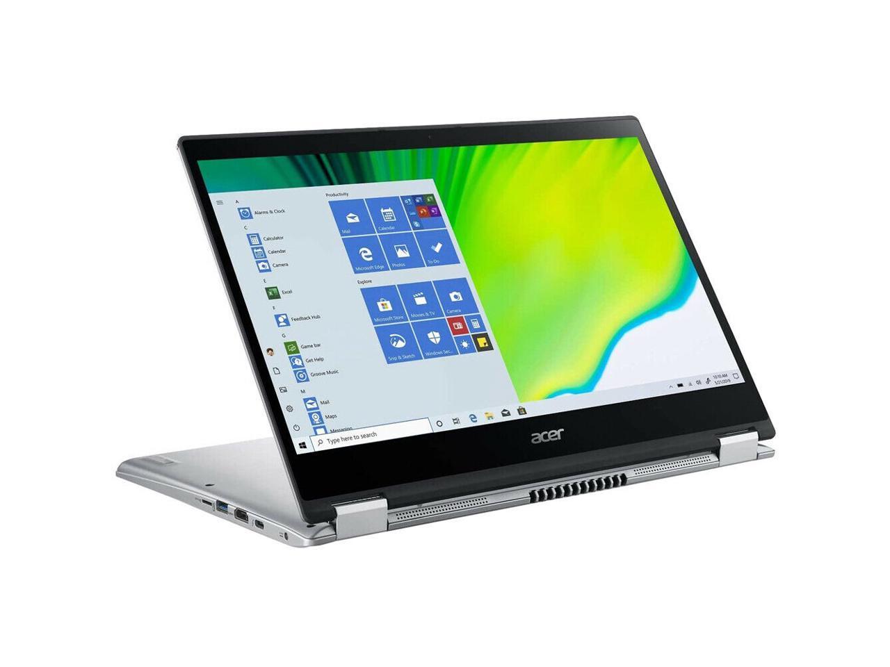 Acer Spin 3 14" Intel i5-1035G4 8/512 2-in-1 Touch Laptop + Protection Plan Pack