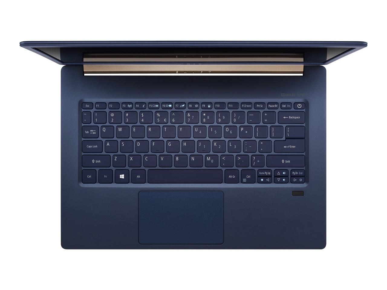 Acer Swift 5 14" Intel Core i7-8550U 1.80GHz 16GB Ram 512GB SSD Windows 10 Pro