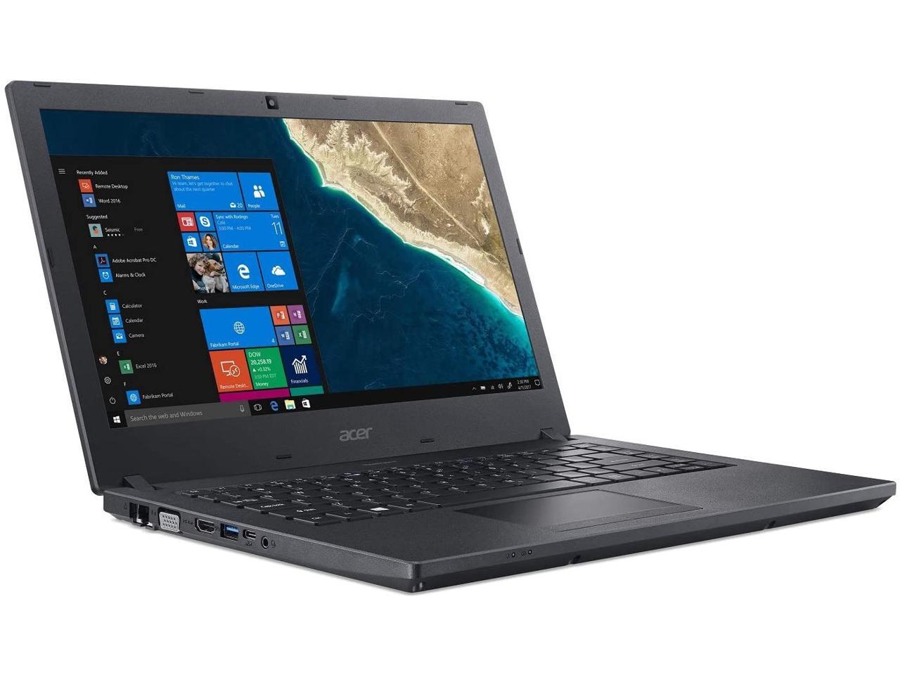 Acer TravelMate - 14" Laptop Intel i5-8250U 1.6GHz 8GB Ram 500GB HDD Win10P