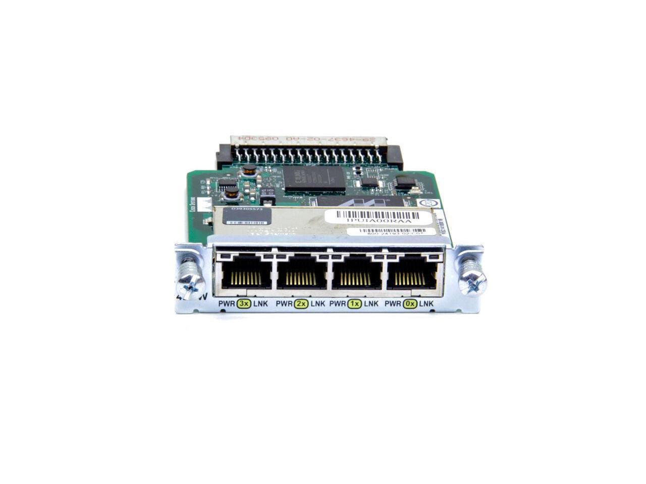 Cisco HWIC-4ESW EtherSwitch High Speed WIC Card