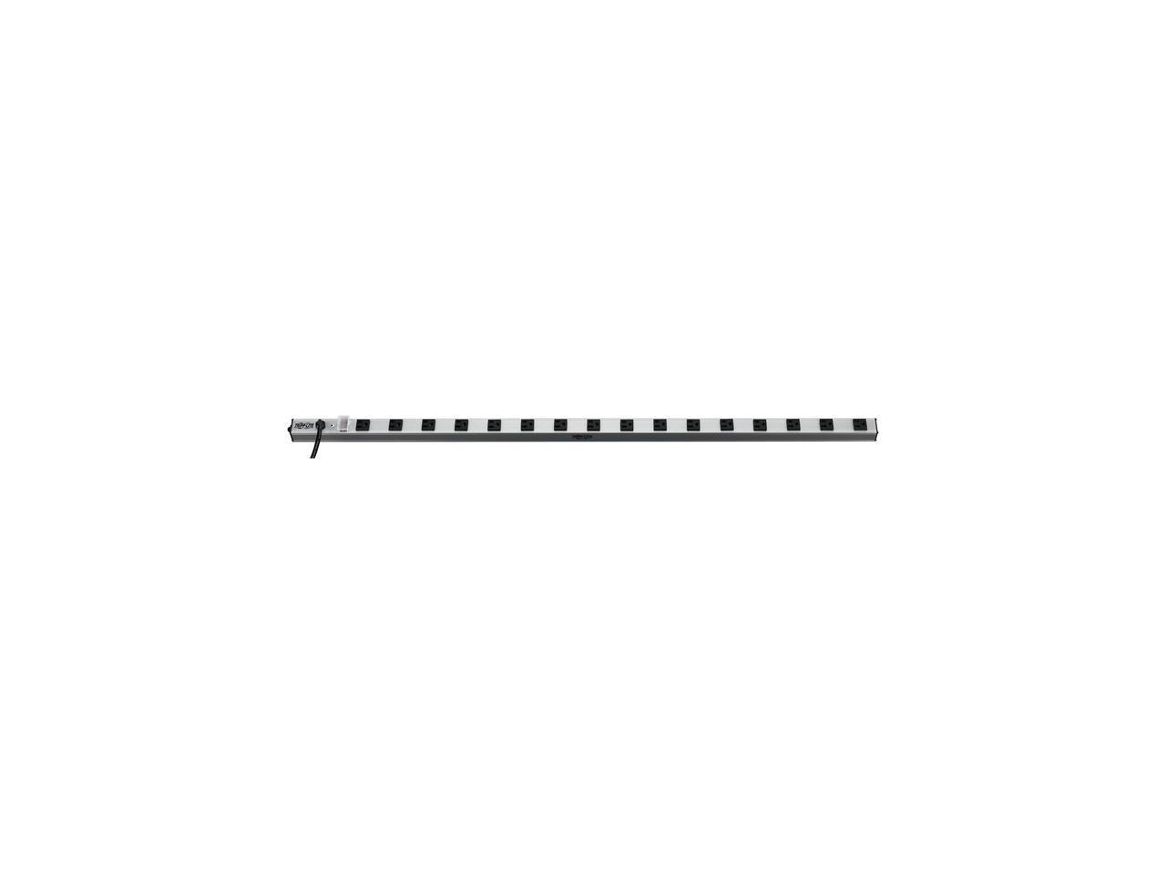 TRIPP LITE PS4816 16 Outlets Power Strip 120V Input Voltage 1800W Maximum Power 15 Feet Cord Length