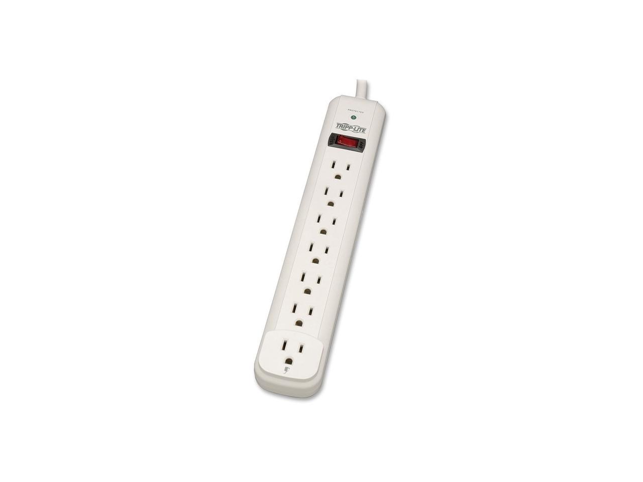 Tripp Lite TLP725 7 Outlets 1080 Joules 25' Cord Protect It! Surge Suppressor