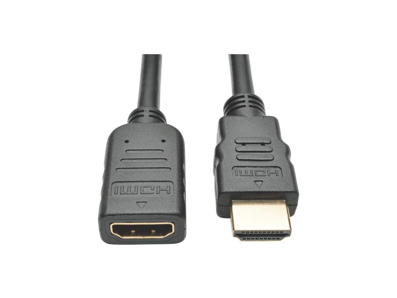 Tripp Lite High-Speed HDMI Extension Cable with Ethernet and Digital Video with Audio, Ultra HD 4K x 2K (M/F), 6 ft. (P569-006-MF)