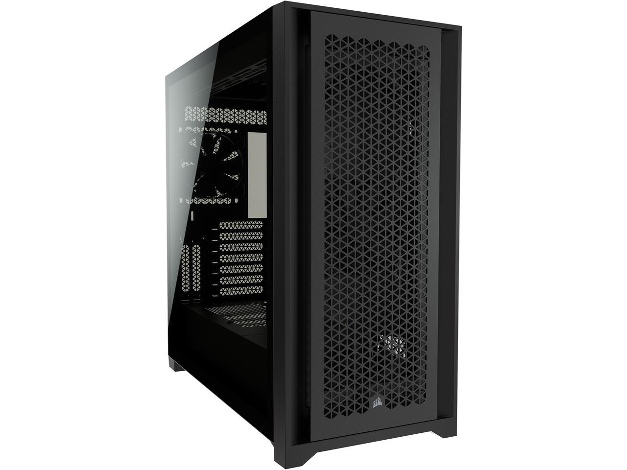 Corsair 5000D Airflow Tempered Glass Mid-Tower ATX PC Case, Black, CC-9011210-WW
