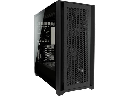 Corsair 5000D Airflow Tempered Glass Mid-Tower ATX PC Case, Black, CC-9011210-WW