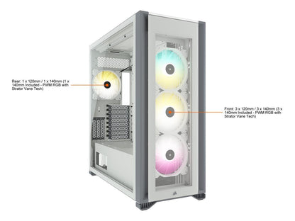 CORSAIR iCUE 7000X RGB Full-Tower ATX PC Case