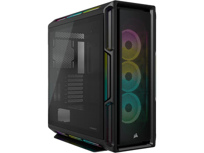 Corsair iCUE 5000T RGB CC-9011230-WW Black Steel / Plastic / Tempered Glass ATX Mid Tower Computer Case