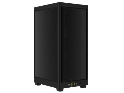 CORSAIR 2000D AIRFLOW Mini-ITX PC Case - Black - Mini-ITX Form-Factor - Steel Mesh Panels - Three-Slot GPU Support