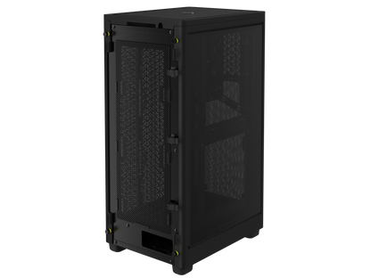 CORSAIR 2000D AIRFLOW Mini-ITX PC Case - Black - Mini-ITX Form-Factor - Steel Mesh Panels - Three-Slot GPU Support