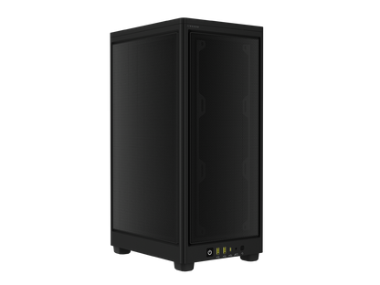 CORSAIR iCUE 2000D RGB AIRFLOW Mini-ITX PC Case - Black - Mini-ITX Form-Factor - Steel Mesh Panels iCUE Lighting Node CORE Controller