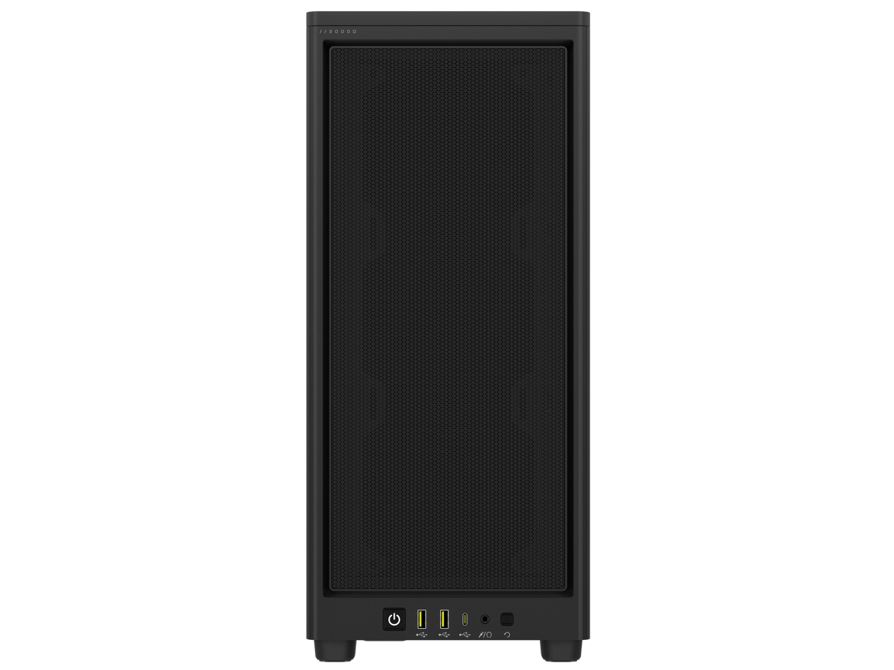 CORSAIR iCUE 2000D RGB AIRFLOW Mini-ITX PC Case - Black - Mini-ITX Form-Factor - Steel Mesh Panels iCUE Lighting Node CORE Controller