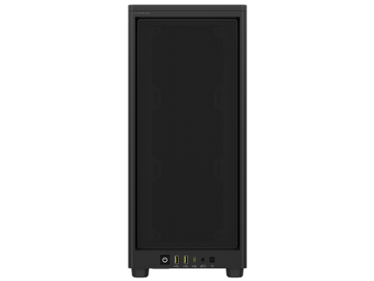 CORSAIR iCUE 2000D RGB AIRFLOW Mini-ITX PC Case - Black - Mini-ITX Form-Factor - Steel Mesh Panels iCUE Lighting Node CORE Controller