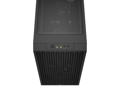 CORSAIR 3000D AIRFLOW Mid-Tower PC Case - Black - 2x SP120 ELITE Fans - Four-Slot GPU Support – Fits up to 8x 120mm fans - High-Airflow Design