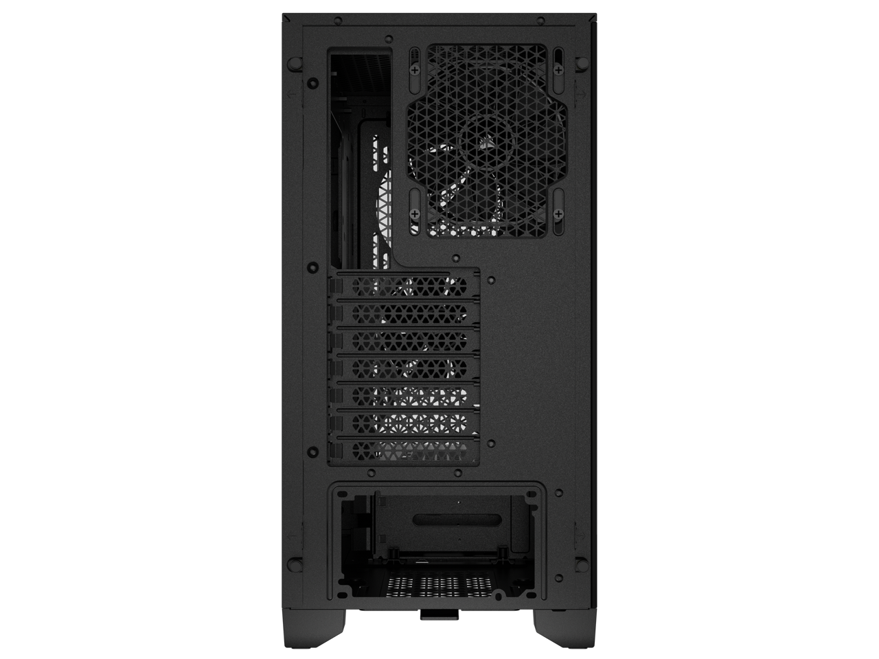 CORSAIR 3000D AIRFLOW Mid-Tower PC Case - Black - 2x SP120 ELITE Fans - Four-Slot GPU Support – Fits up to 8x 120mm fans - High-Airflow Design