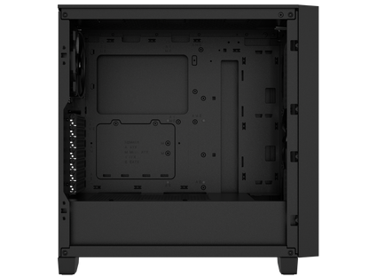 CORSAIR 3000D AIRFLOW Mid-Tower PC Case - Black - 2x SP120 ELITE Fans - Four-Slot GPU Support – Fits up to 8x 120mm fans - High-Airflow Design