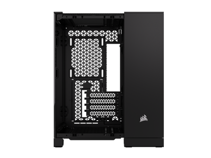CORSAIR 2500X Micro ATX Dual Chamber PC Case –Tempered Glass Front Panels – Fits up to 9x 120mm fans – 3x Radiator Mounting Positions – Highly Customizable