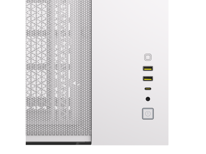 CORSAIR 2500X Micro ATX Dual Chamber PC Case –White – Tempered Glass Front Panels – Fits up to 9x 120mm fans – 3x Radiator Mounting Positions – Highly Customizable