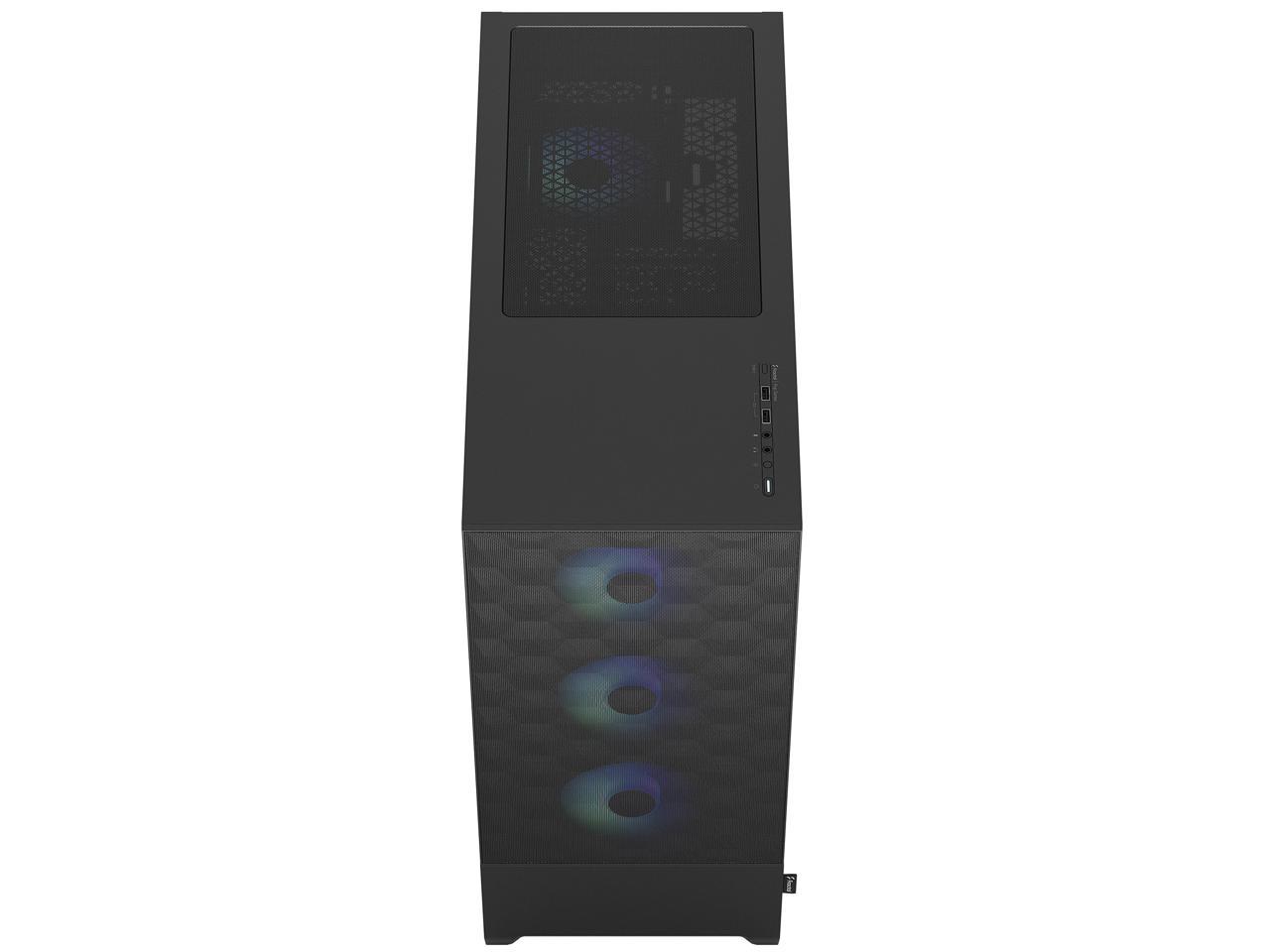 Fractal Design Pop XL Air RGB Black TG ATX High-Airflow Clear Tempered Glass Window Full Tower Computer Case
