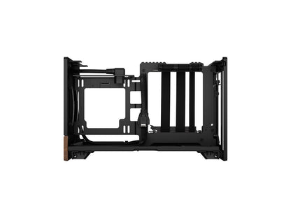 Fractal Design Terra Graphite Mini-ITX Small Form Factor PC Case with PCIe 4.0 Riser