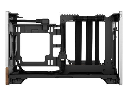 Fractal Design Terra Silver Mini-ITX Small Form Factor PC Case with PCIe 4.0 Riser