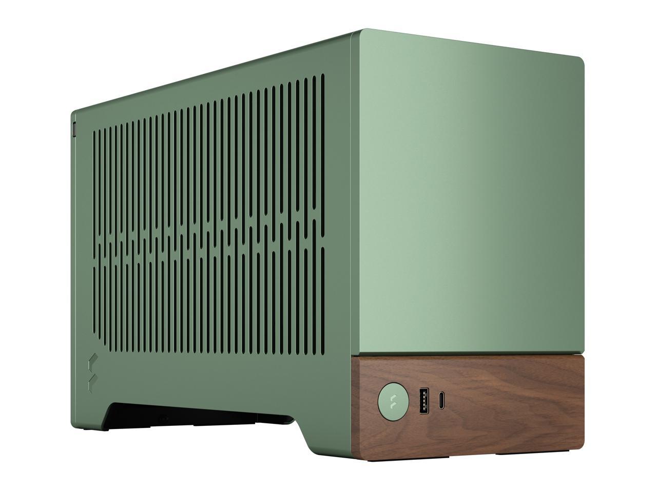 Fractal Design Terra Jade Mini-ITX Small Form Factor PC Case with PCIe 4.0 Riser