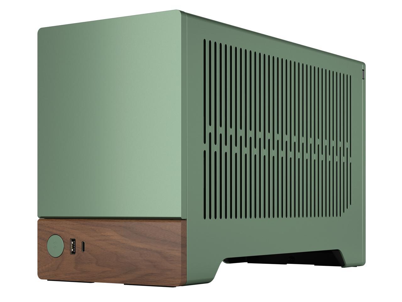 Fractal Design Terra Jade Mini-ITX Small Form Factor PC Case with PCIe 4.0 Riser