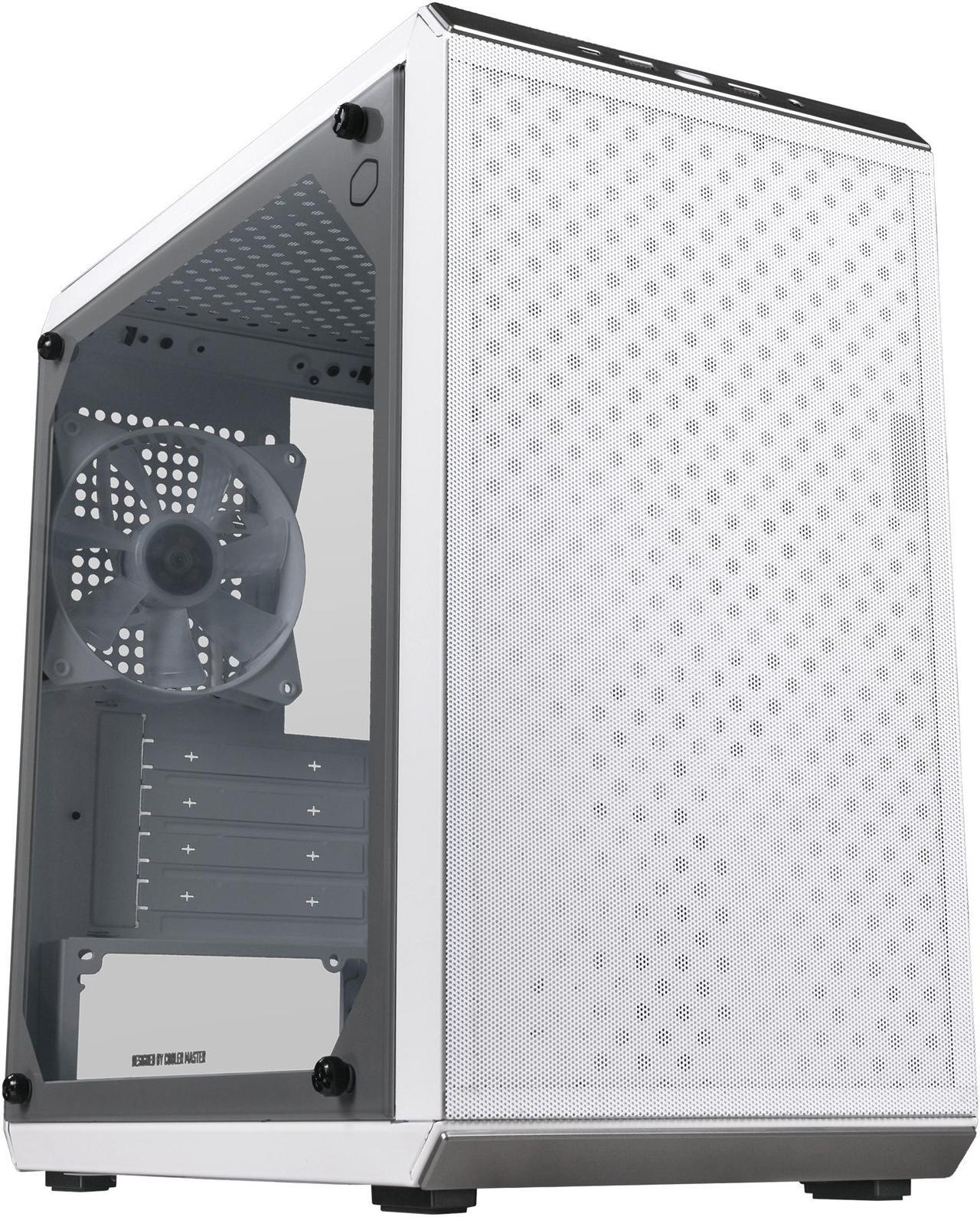 Cooler Master Q300L V2 Micro-ATX Tower, Magnetic Patterned Dust Filter, USB 3.2 Gen 2x2 (20GB), Tempered Glass Panel, CPU Coolers Max 159mm, GPU Max 360mm, Fully Ventilated Airflow (Q300LV2-KGNN-S00)