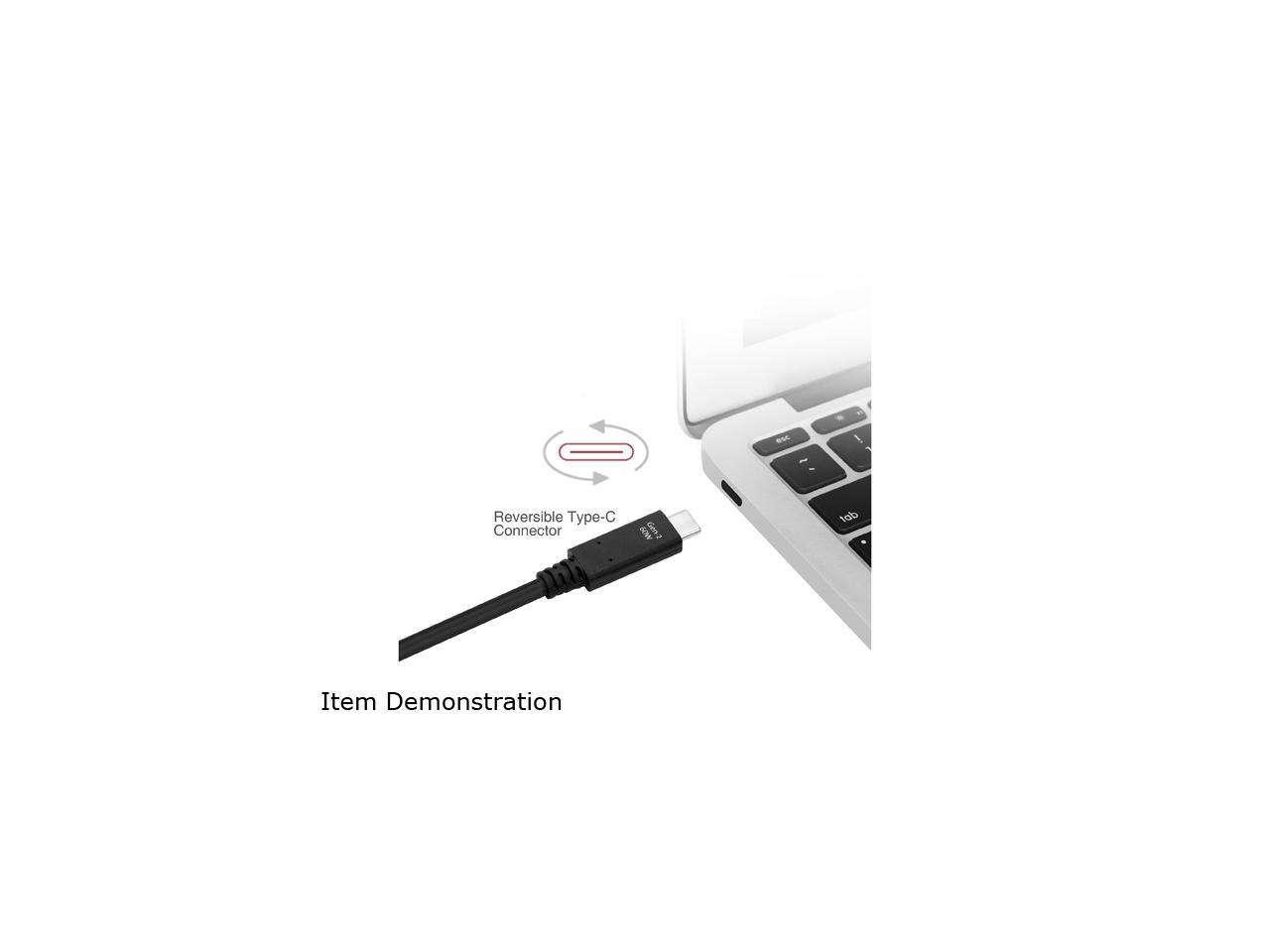 SIIG USB 3.1 Type-C Gen 2 Cable 60W - 1M