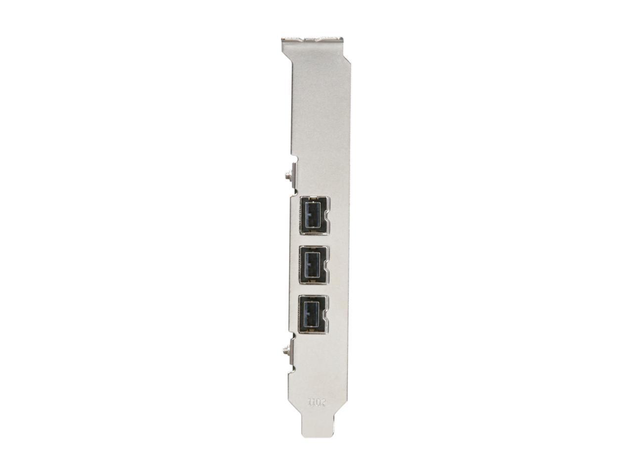 SIIG 3 Ports FireWire 800 PCIe Card Model NN-FW0012-S1