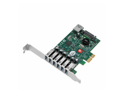 SIIG DP USB 3.0 7-Port PCIe i/e JU-P70011-S2