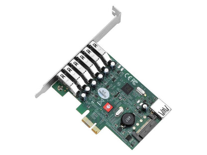 SIIG DP USB 3.0 7-Port PCIe i/e JU-P70011-S2