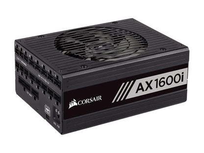 CORSAIR AXi Series AX1600i CP-9020087-NA 1600W ATX 80 PLUS TITANIUM Certified Full Modular Digital ATX Power Supply