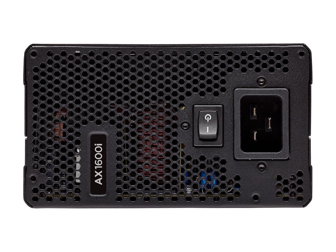 CORSAIR AXi Series AX1600i CP-9020087-NA 1600W ATX 80 PLUS TITANIUM Certified Full Modular Digital ATX Power Supply