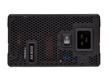 CORSAIR AXi Series AX1600i CP-9020087-NA 1600W ATX 80 PLUS TITANIUM Certified Full Modular Digital ATX Power Supply
