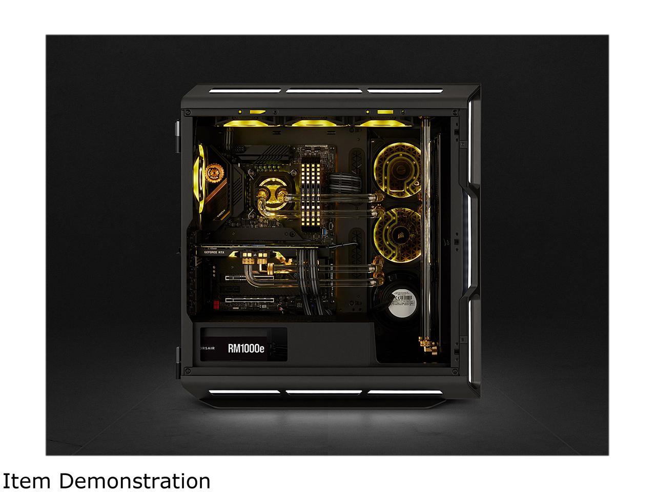 CORSAIR RM1000e Fully Modular Low-Noise ATX Power Supply - ATX 3.0 & PCIe 5.0 Compliant - 105°C-Rated Capacitors - 80 PLUS Gold Efficiency - Modern Standby Support