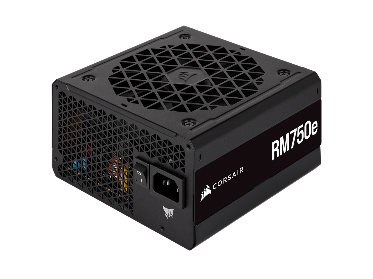 CORSAIR RM750e Fully Modular Low-Noise ATX Power Supply - ATX 3.0 & PCIe 5.0 Compliant - 105°C-Rated Capacitors - 80 PLUS Gold Efficiency - Modern Standby Support