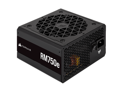 CORSAIR RM750e Fully Modular Low-Noise ATX Power Supply - ATX 3.0 & PCIe 5.0 Compliant - 105°C-Rated Capacitors - 80 PLUS Gold Efficiency - Modern Standby Support