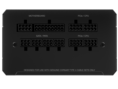 CORSAIR RM850e Fully Modular Low-Noise ATX Power Supply - ATX 3.0 & PCIe 5.0 Compliant - 105°C-Rated Capacitors - 80 PLUS Gold Efficiency - Modern Standby Support
