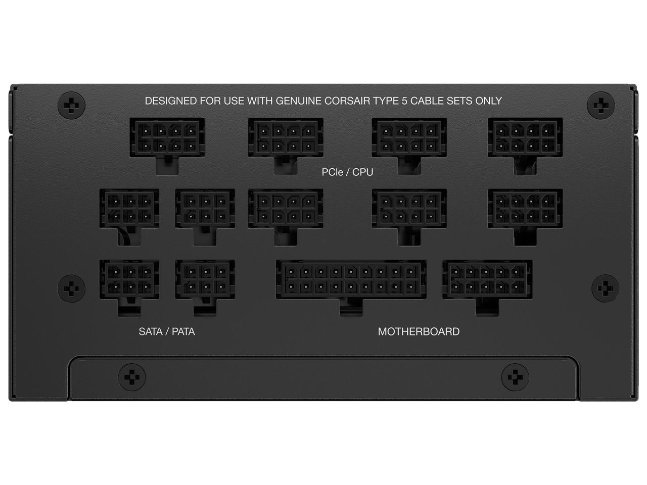 CORSAIR SF1000L Fully Modular Low-Noise SFX Power Supply - ATX 3.0 & PCIe 5.0 Compliant - Quiet 120mm PWM Fan - 80 PLUS Gold Efficiency - Zero RPM Mode - 105°C-Rated Capacitors