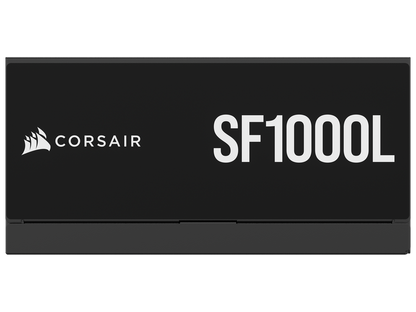 CORSAIR SF1000L Fully Modular Low-Noise SFX Power Supply - ATX 3.0 & PCIe 5.0 Compliant - Quiet 120mm PWM Fan - 80 PLUS Gold Efficiency - Zero RPM Mode - 105°C-Rated Capacitors