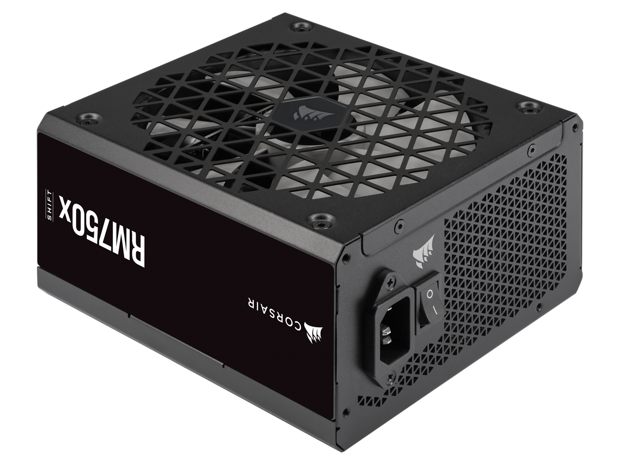 CORSAIR RMx SHIFT Series™ RM750x 80 PLUS Gold Fully Modular ATX Power Supply - Modular Side Interface - ATX 3.0 & PCIe 5.0 Compliant - Zero RPM Fan Mode - 105°C-Rated Capacitors - 80 PLU Power Supply