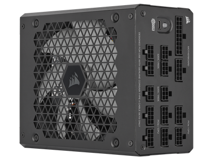 CORSAIR HX1000i Fully Modular Ultra-Low Noise ATX Power Supply - ATX 3.0 & PCIe 5.0 Compliant - Fluid Dynamic Bearing Fan - CORSAIR iCUE Software Compatible - 80 PLUS Platinum Efficiency