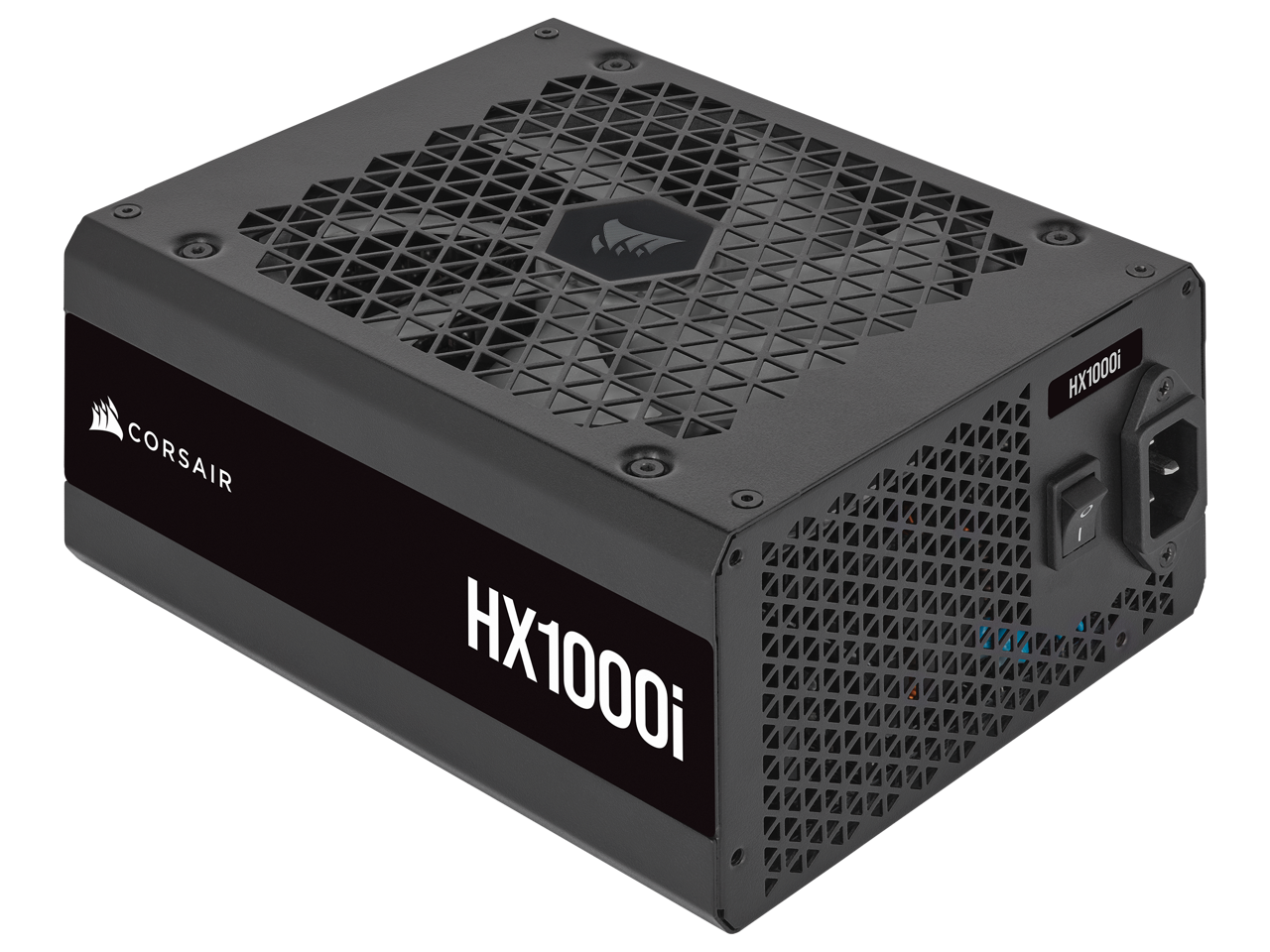 CORSAIR HX1000i Fully Modular Ultra-Low Noise ATX Power Supply - ATX 3.0 & PCIe 5.0 Compliant - Fluid Dynamic Bearing Fan - CORSAIR iCUE Software Compatible - 80 PLUS Platinum Efficiency