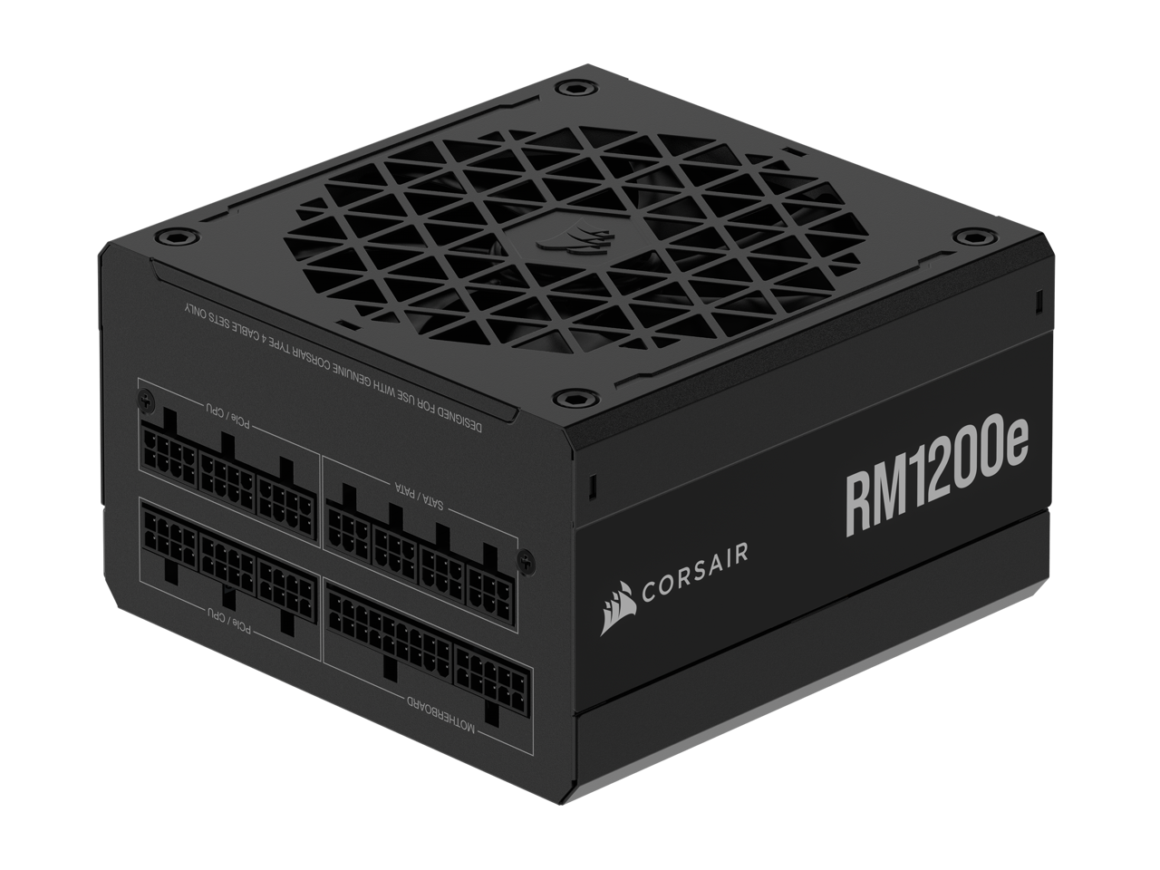 CORSAIR RMe Series RM1200e ATX Power Supply – Fully Modular – ATX 3.0 – 80 PLUS Gold – Cybenetics Platinum – Low-Noise – 1200 Watts