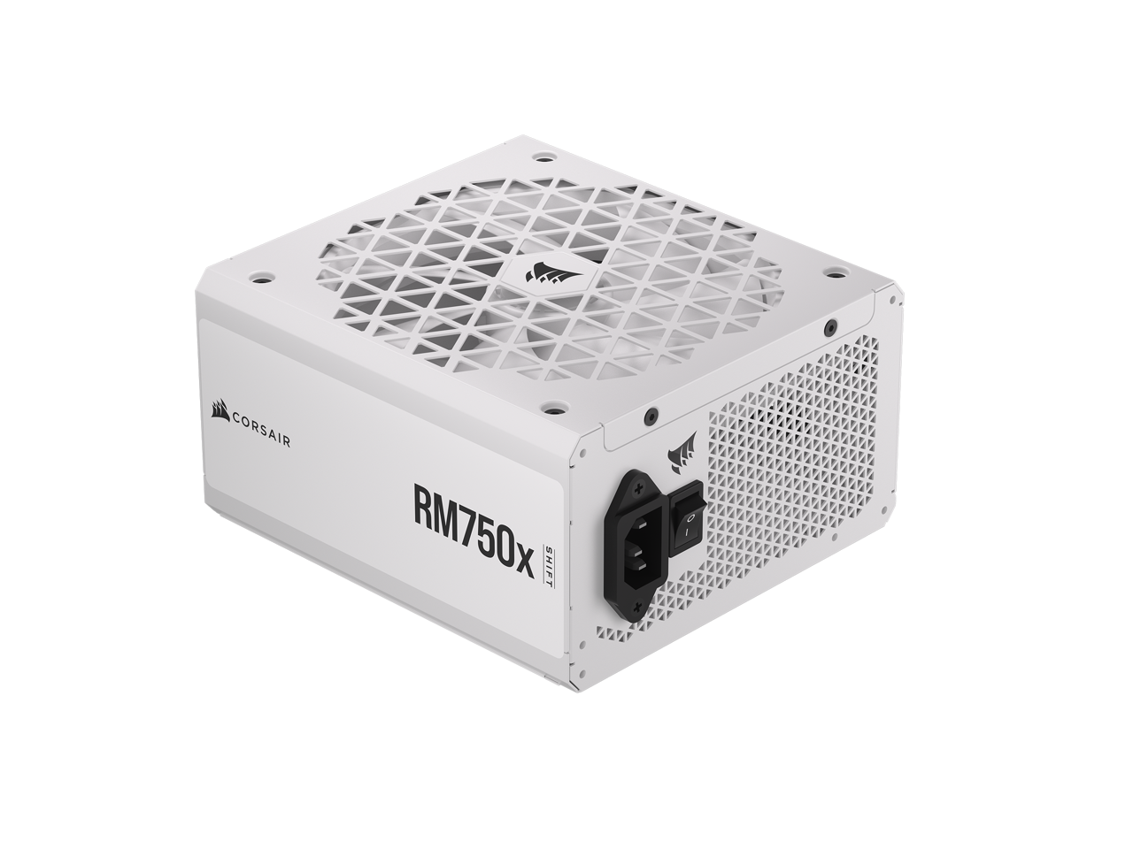 CORSAIR RMx Shift White Series, RM750x Shift White, 750 Watt, 80 PLUS GOLD Certified, Fully Modular Power Supply